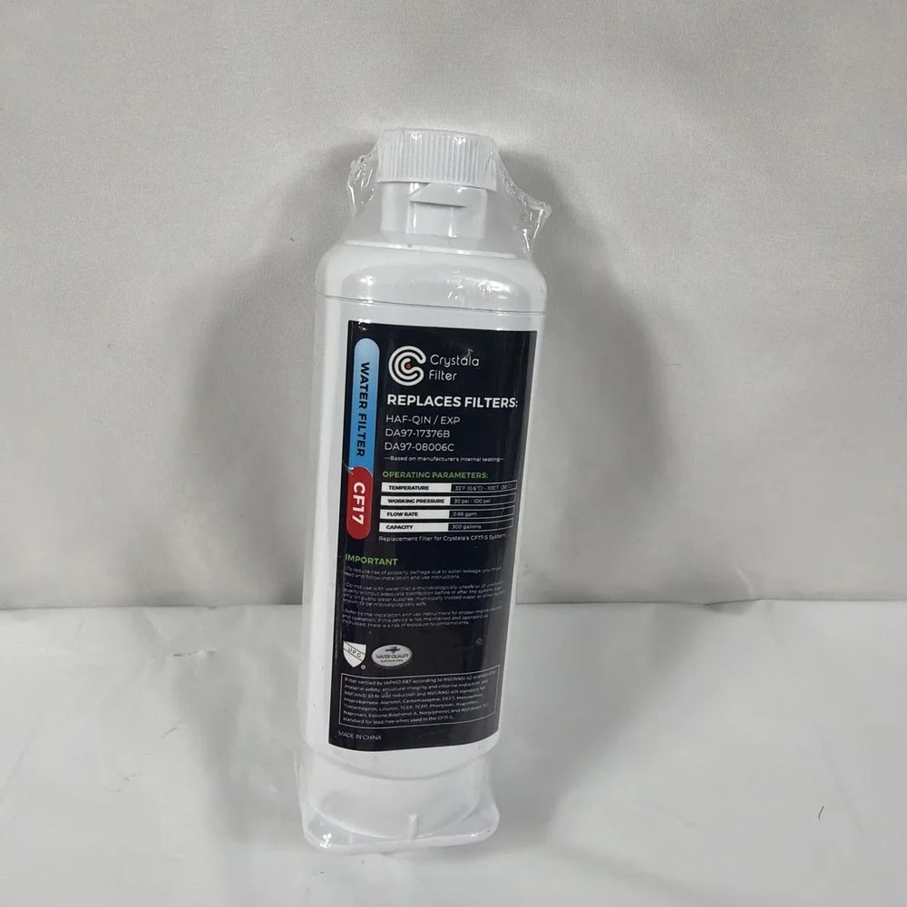 Crystala CF17 Premium Refrigerator Filter HAF-QIN/EXP‎ DA97-17376B DA97-08006C